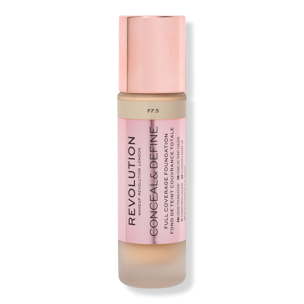 Revolution Beauty Conceal & Define Full Coverage Foundation - F7.5