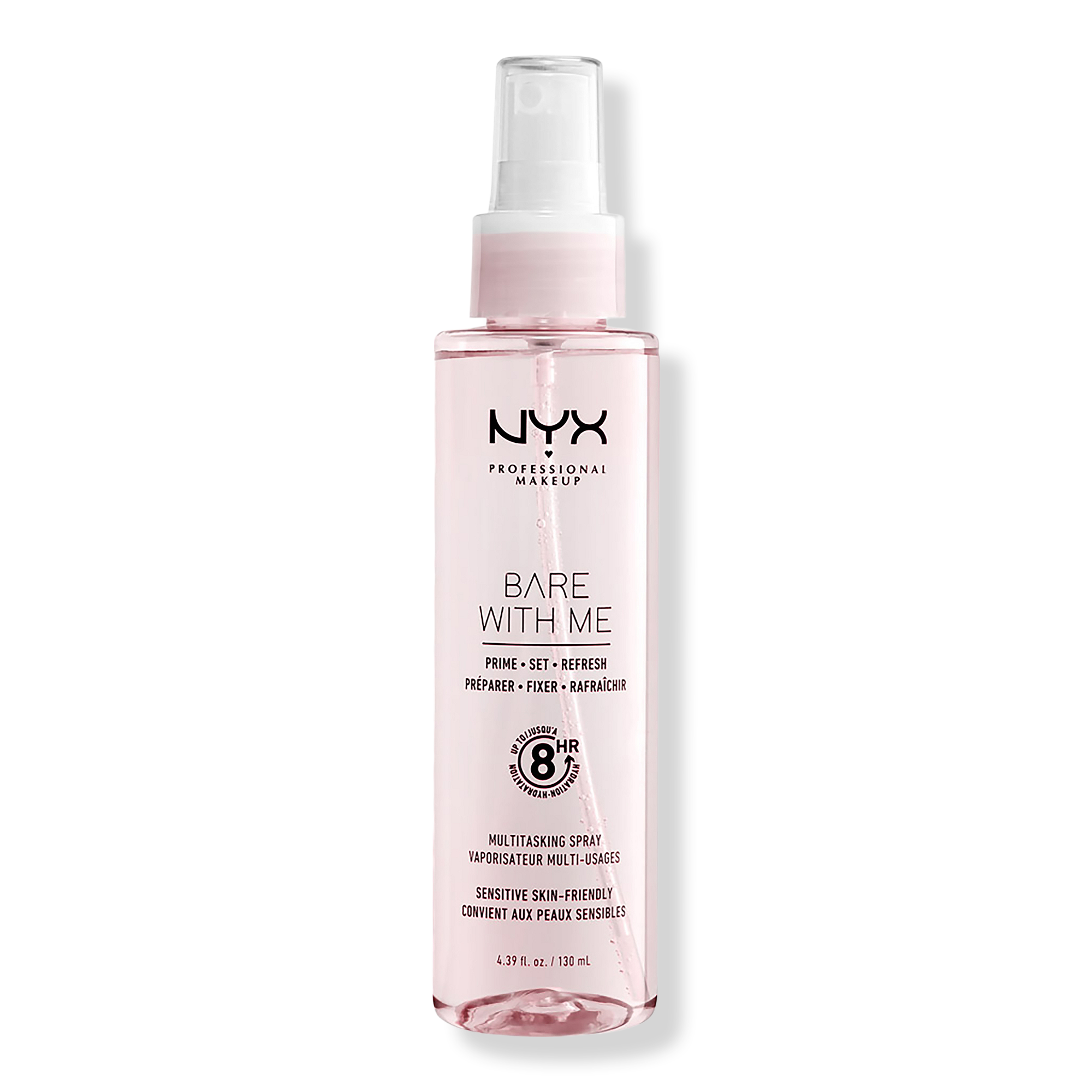 NYX Professional Makeup Bare With Me Aloe & Cucumber Extract Primer & Setting Spray #1