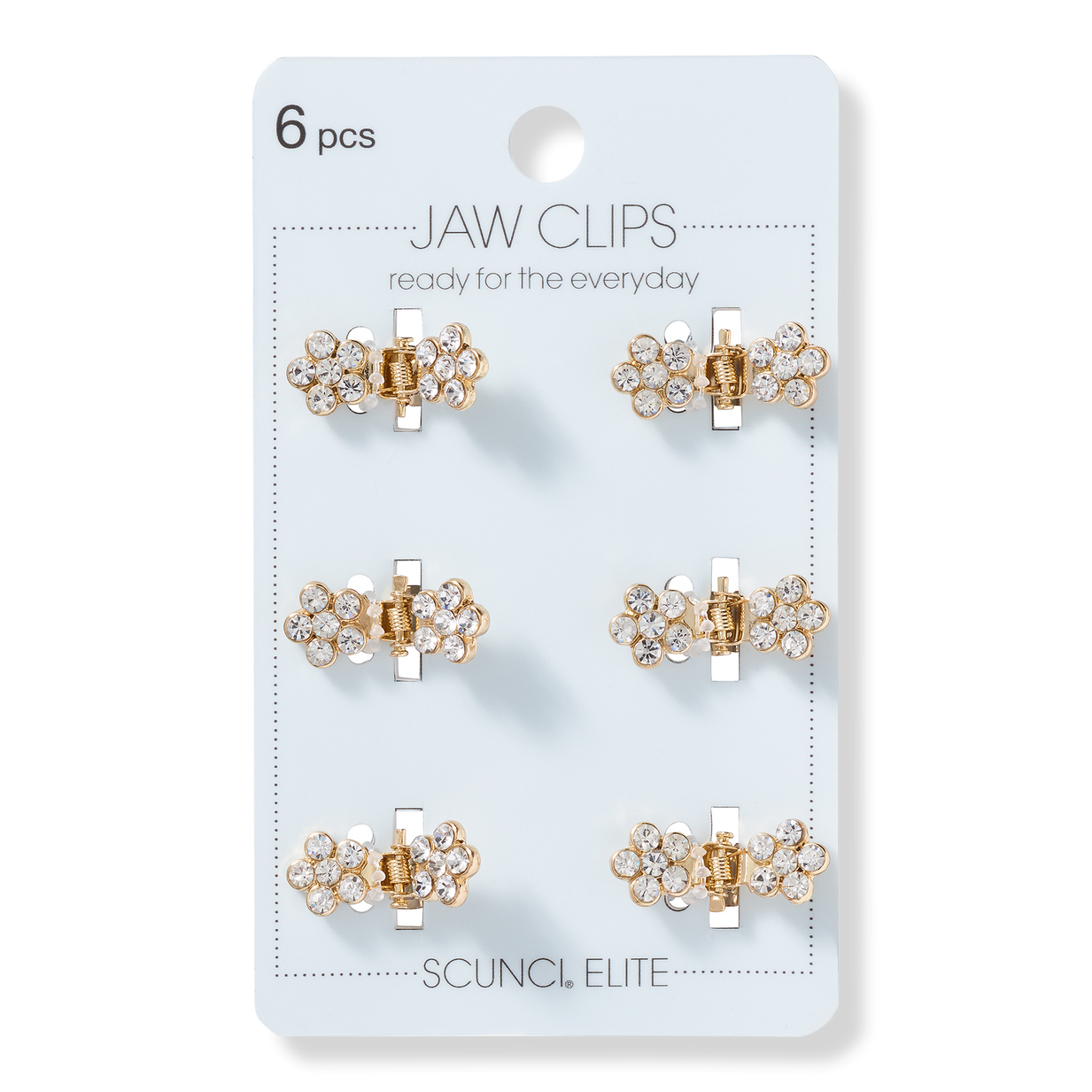 Mini Crystal Jaw Clip Set - Scünci