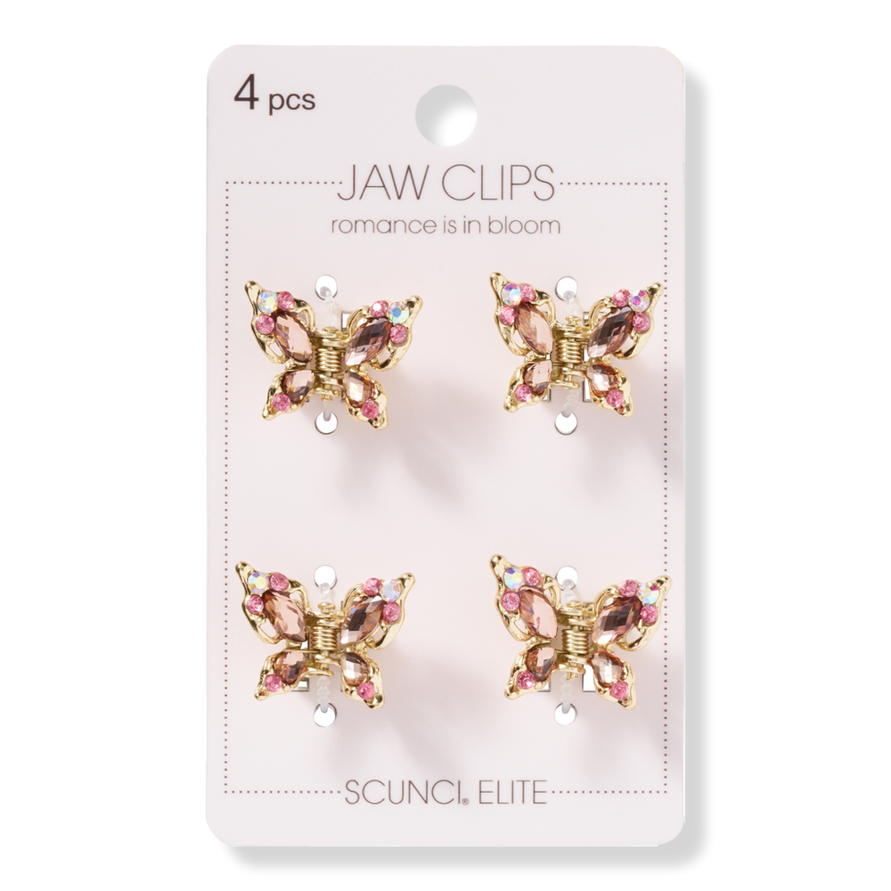 Scünci Mini Stone Jaw Clip Set