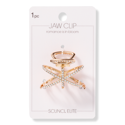 Scünci Crystal Ring Jaw Clip