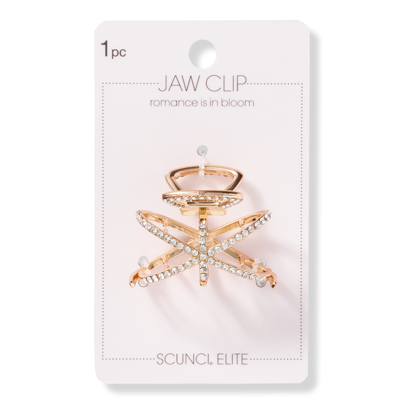 Gilded Romance Heart Claw Clip
