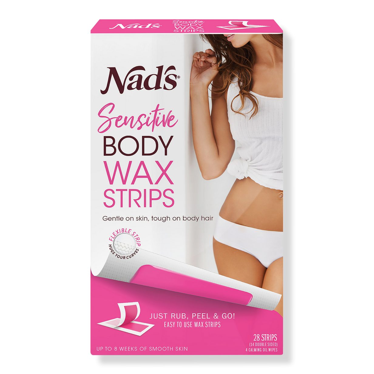 Sensitive Body Wax Strips - Nads Natural | Ulta Beauty