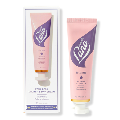 Lanolips Face Base Vitamin E Day Cream - Natural, pH-Balanced, & Dermatologically Tested