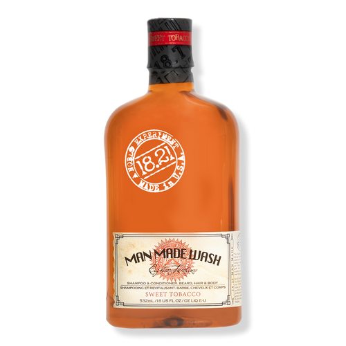 1821 sweet tobacco spirits 18.21 Man Made - 18.0 oz Sweet Tobacco Shampoo, Conditioner and Body Wash