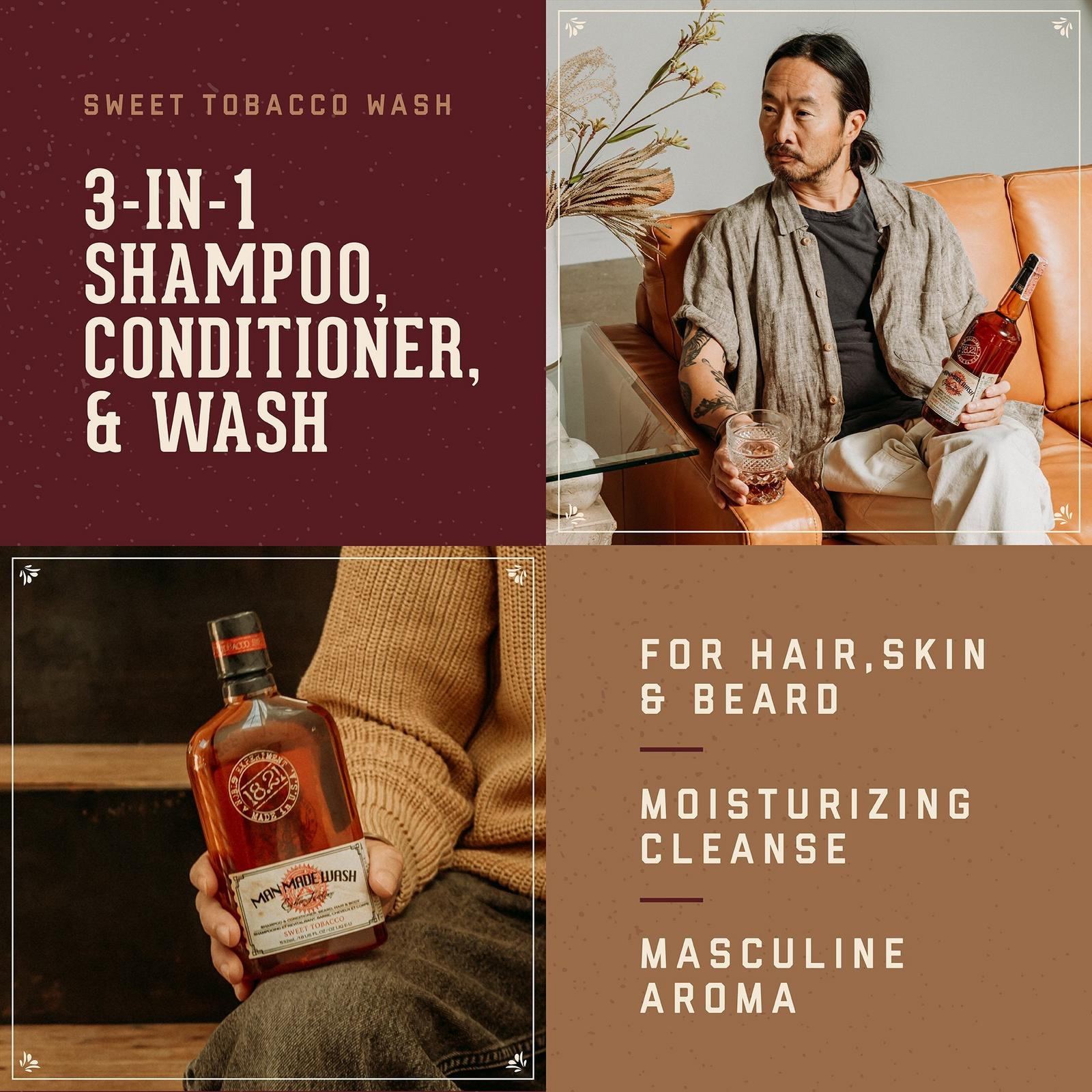 Sweet Tobacco Shampoo, Conditioner and Body Wash
