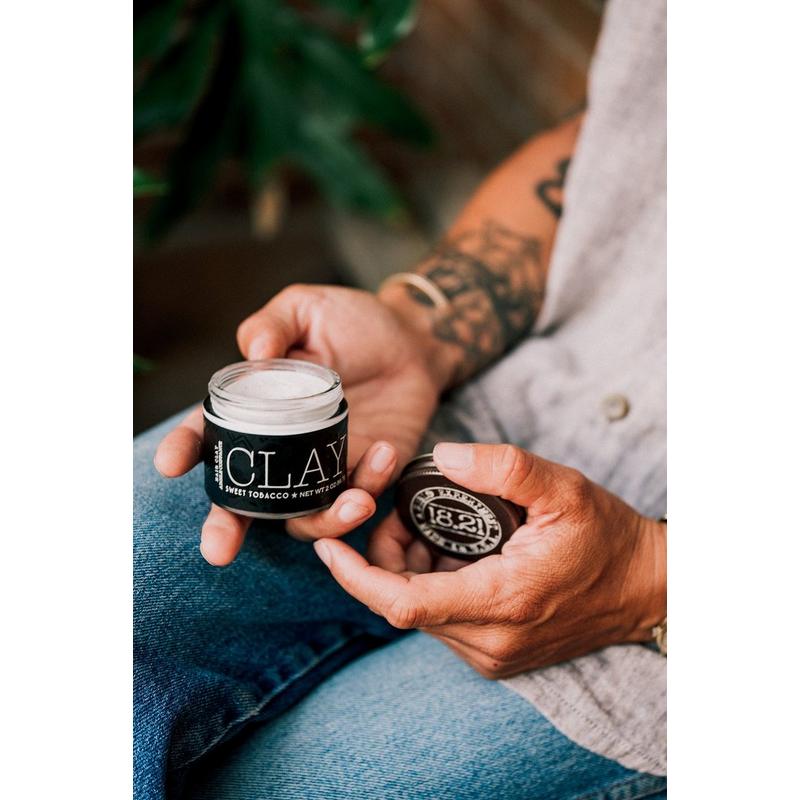 18.21 Man Made - Sweet Tobacco Medium Hold, No Shine Hair Styling