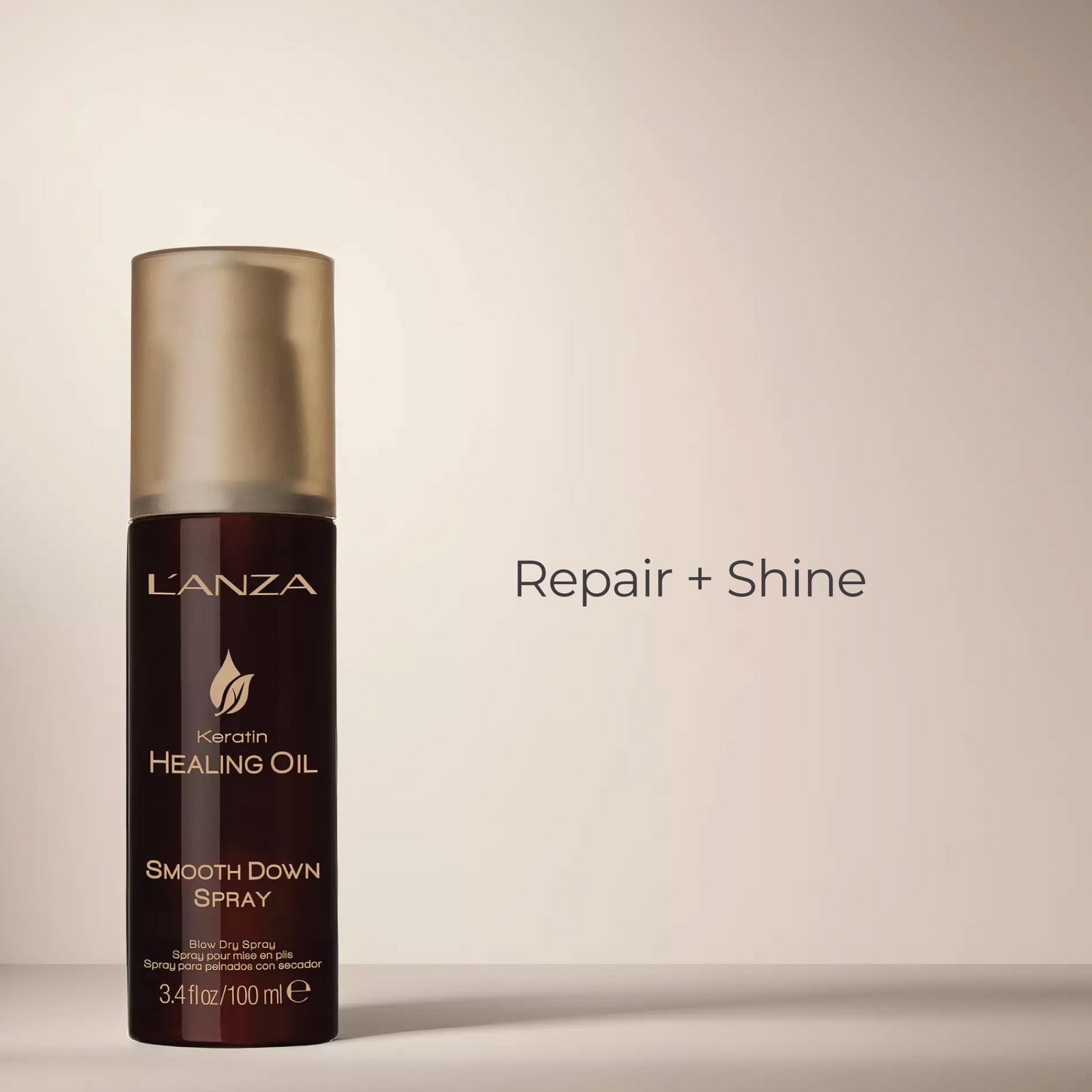 Lanza Keratin Healing Oil Smooth Down Spray 3.4oz Lanza Keratin Healing Oil Smooth Down Spray 3.4oz