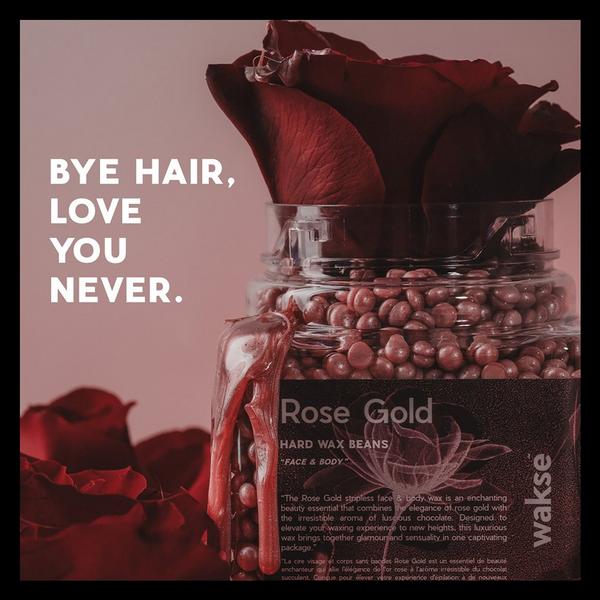 Wakse Rose Gold Hard Wax Beans #4