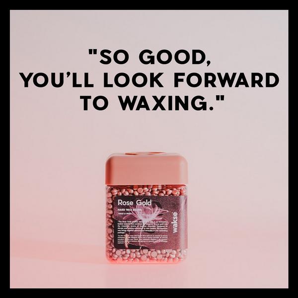 Wakse Rose Gold Hard Wax Beans #6