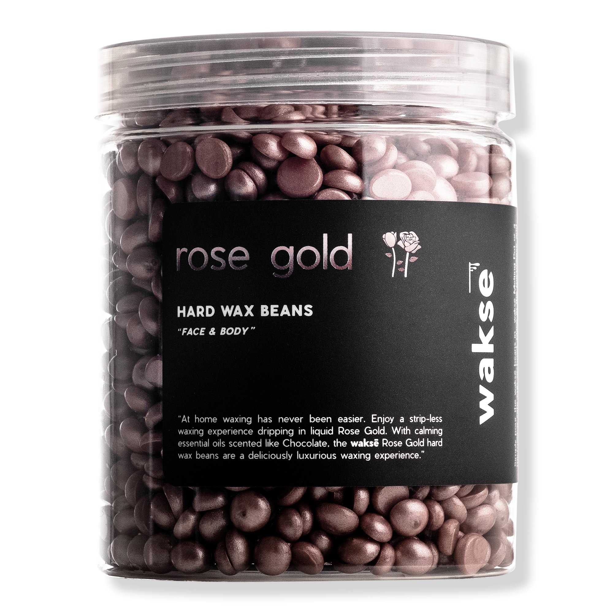 Wakse Mini Rose Gold Hard Wax Beans #1