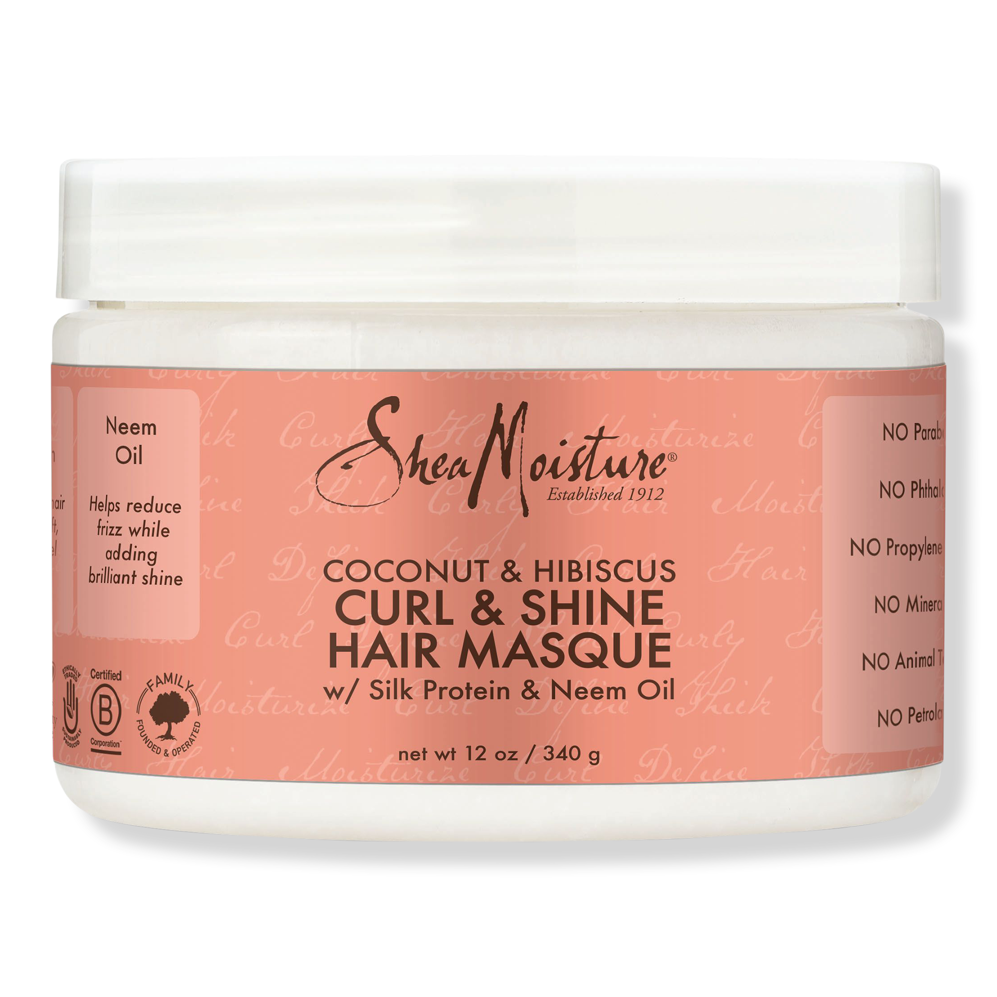 SheaMoisture Coconut & Hibiscus Hair Masque #1