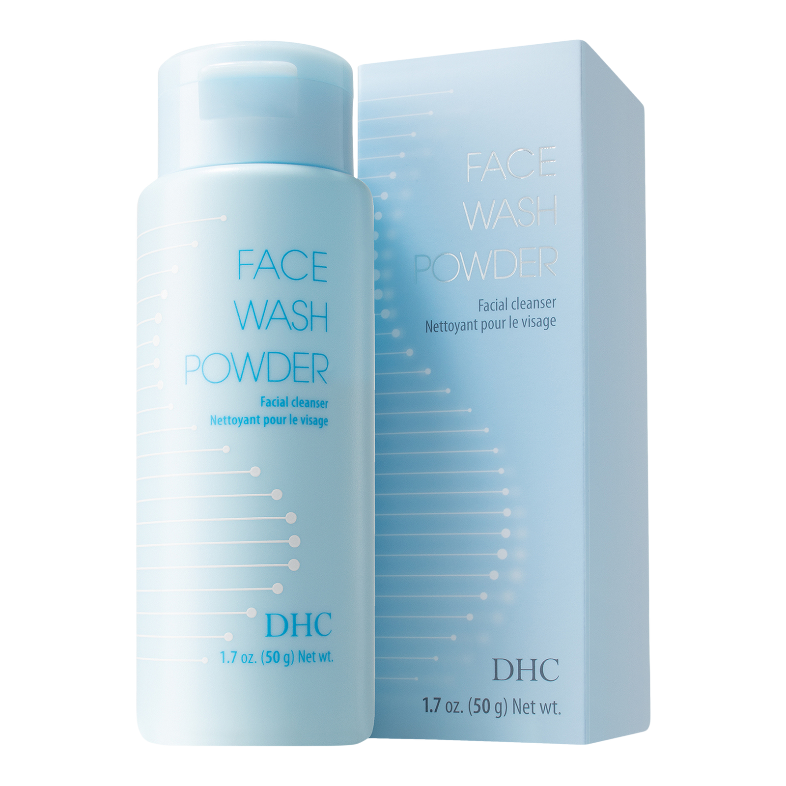 DHC Face Wash Powder Cleanser + Enzyme Exfoliator- 1.7 oz
