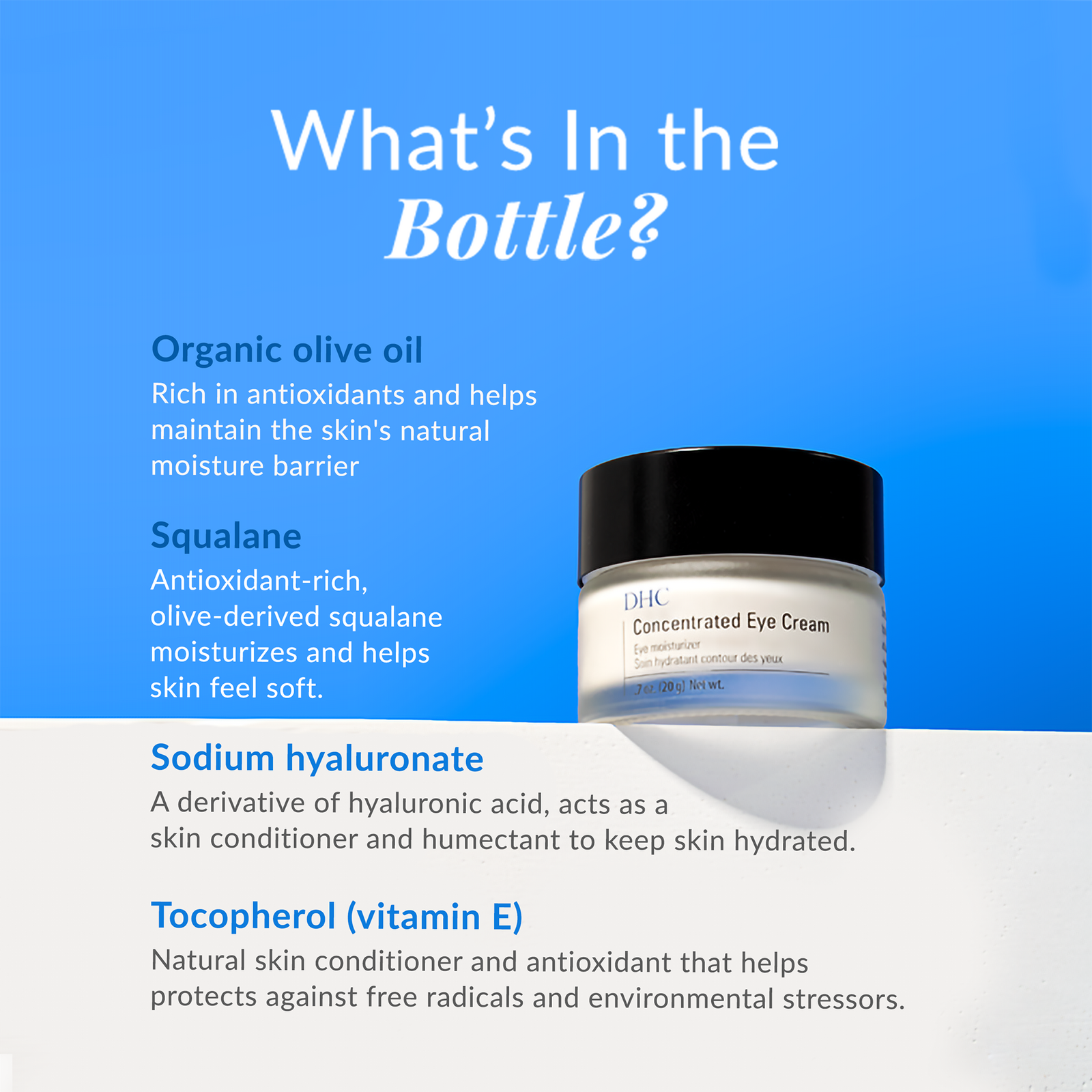 Concentrated Eye Cream Eye Moisturizer