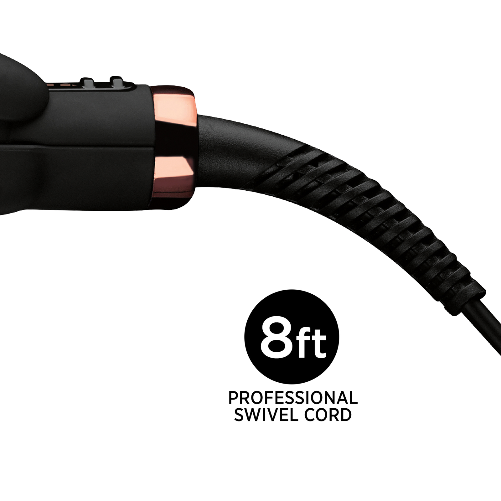 Professional Rose Gold 1-1/2'' Extra Long Flat Iron