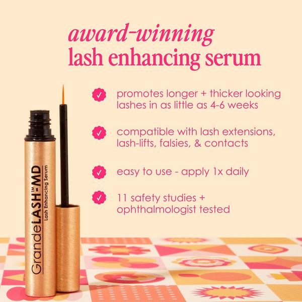 Grande Cosmetics Travel Size GrandeLASH-MD Lash Enhancing Serum #2