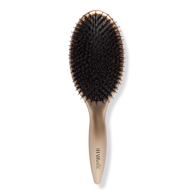 The Hair Edit Gold Finish & Shine Boar Bristle Brush