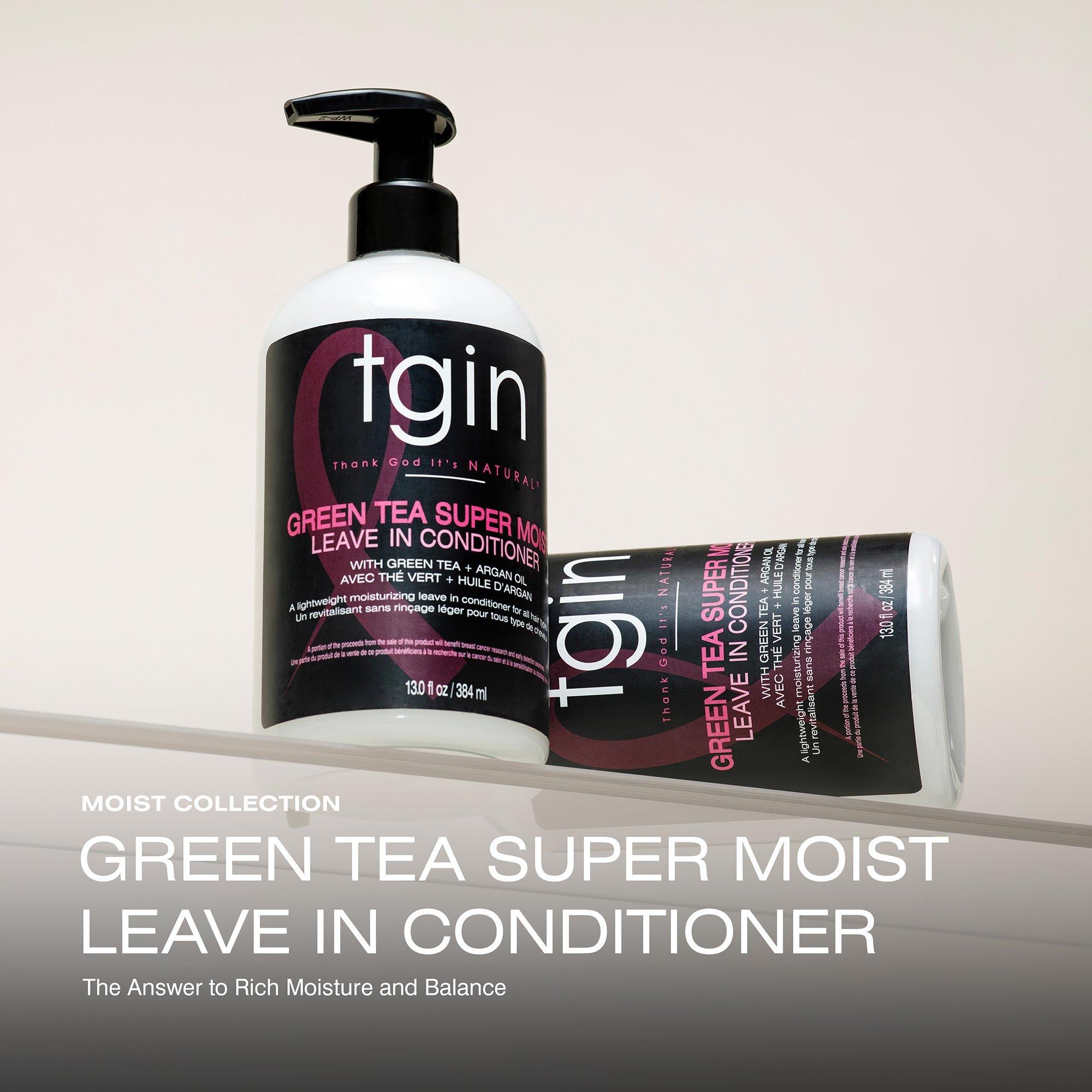 Несмываемый кондиционер для волос tgin Green Tea Super Moist — фото 2