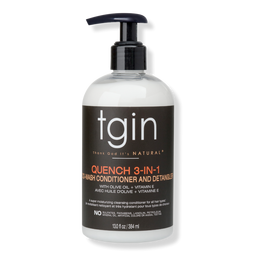 tgin Quench 3-In-1 Cleansing Co-Wash Conditioner & Detangler - 13.0 oz