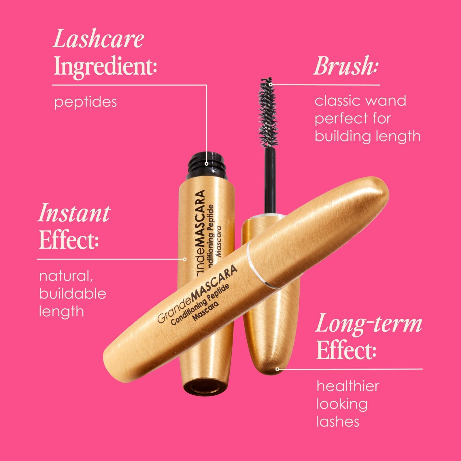 GrandeMASCARA Black Conditioning Peptide Mascara