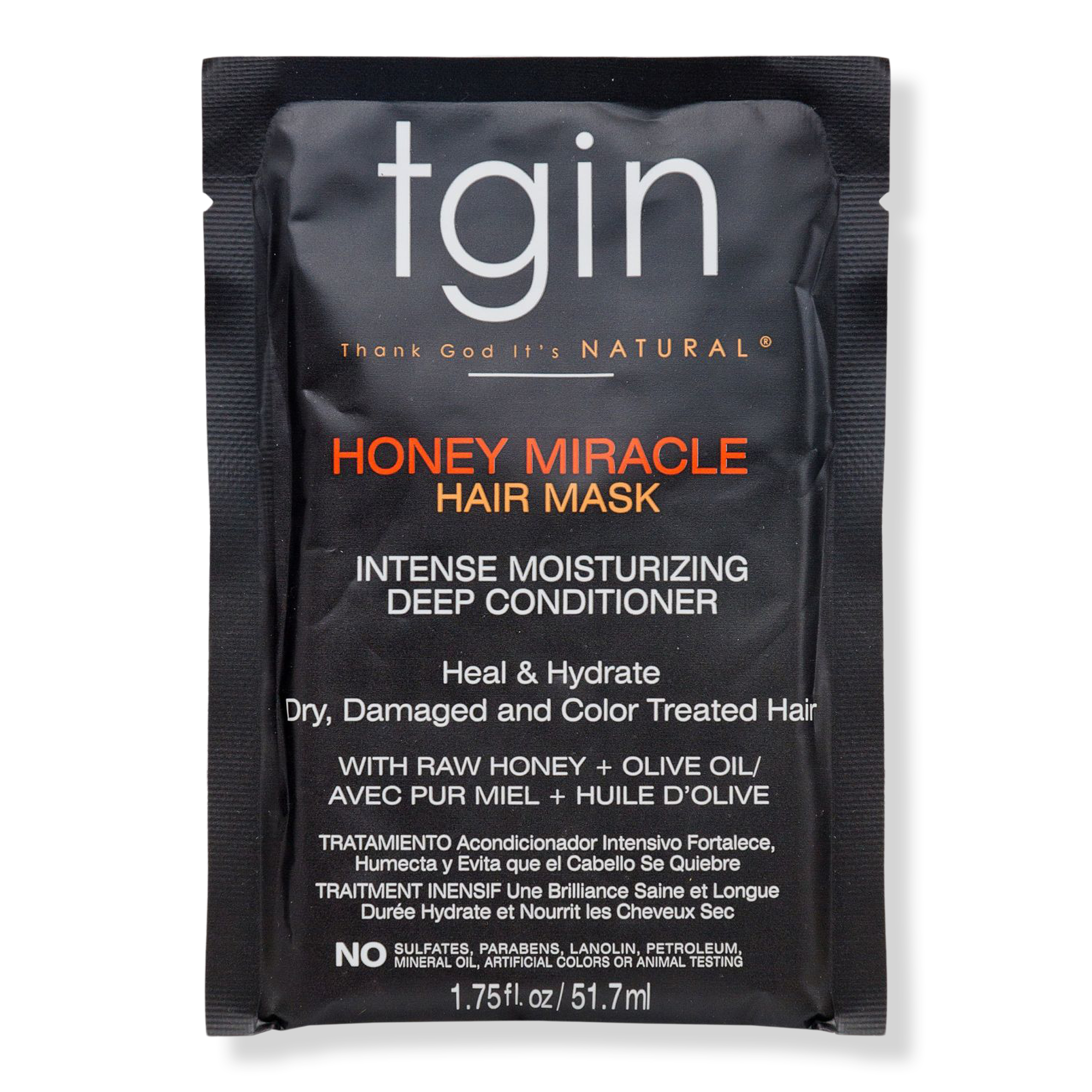 tgin Honey Miracle Hair Mask Packet #1