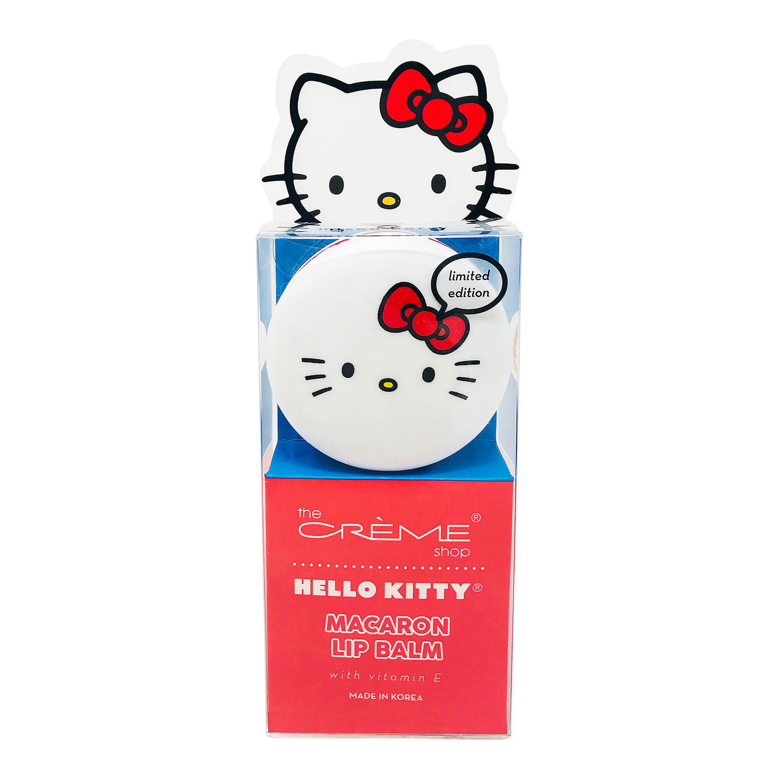 Hello Kitty Strawberry Rose Latte Macaron Lip Balm