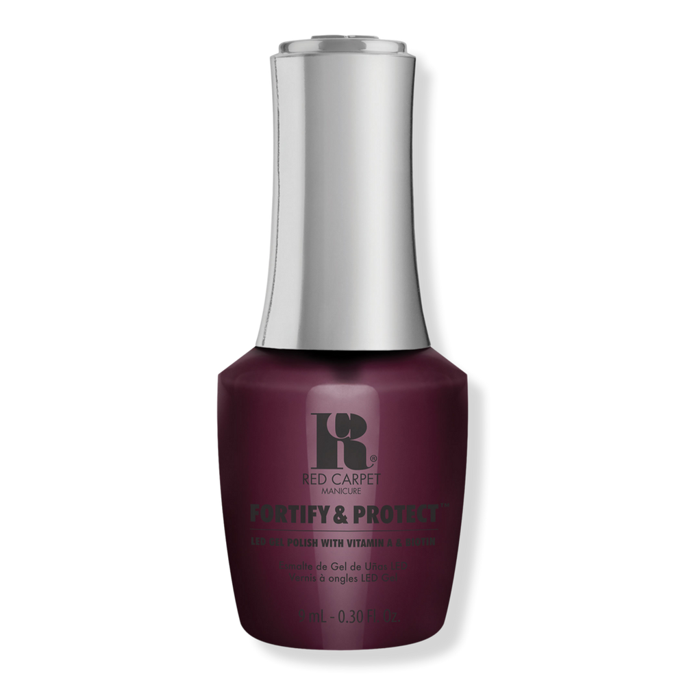 Red Carpet Manicure Fortify & Protect Led Gel Nail Polish Collection - Film Reel Red