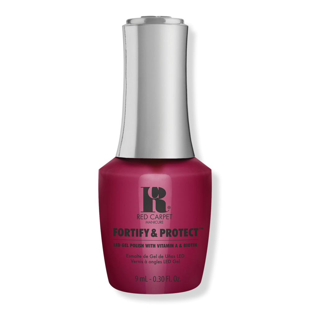 Red Carpet Manicure Fortify & Protect Led Gel Nail Polish Collection - Runway Darling