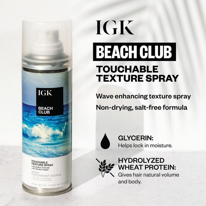 IGK - 1.7 oz Beach Club Touchable Texture Spray | Ulta Beauty