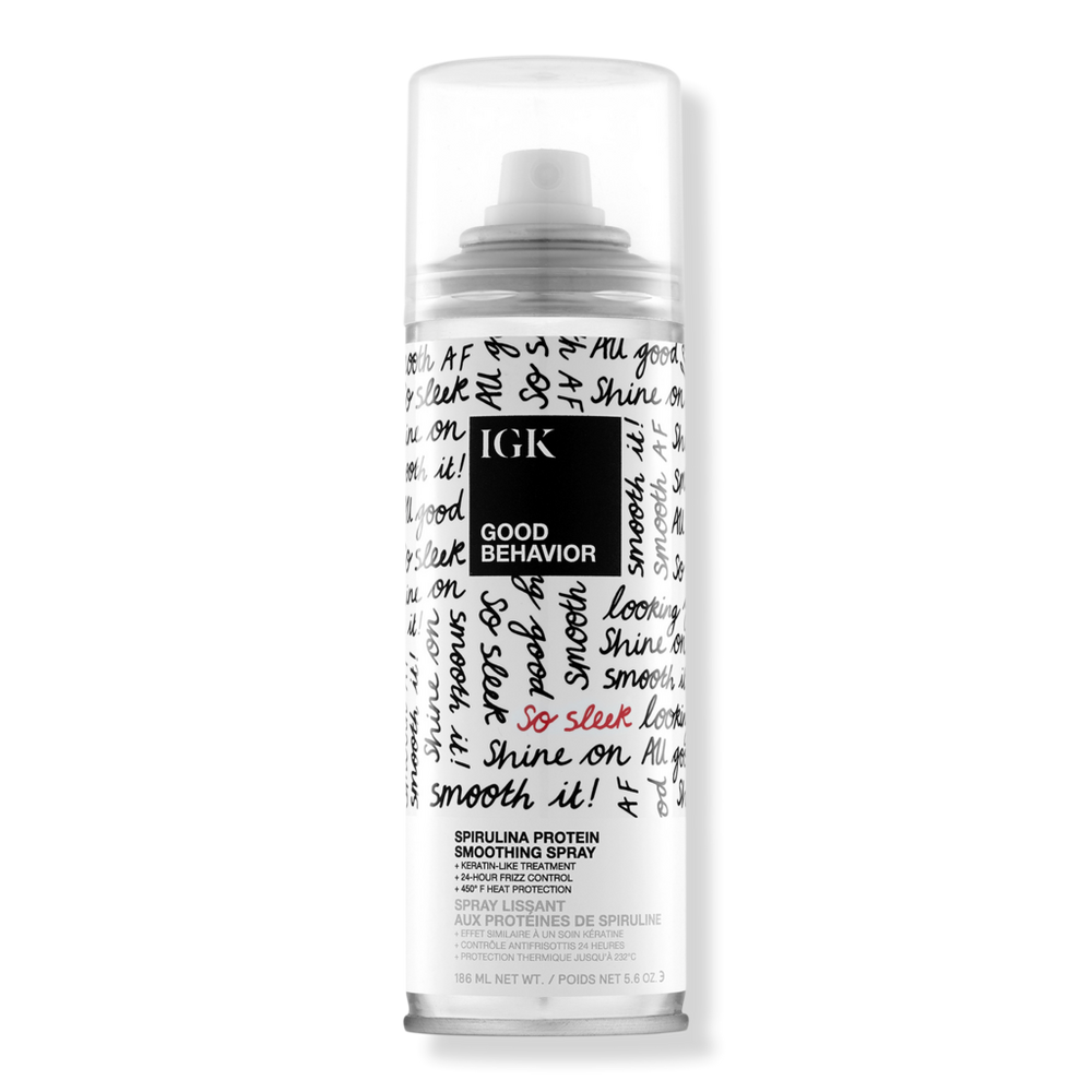 IGK Good Behavior Spirulina Protein Smoothing Frizz Control Spray