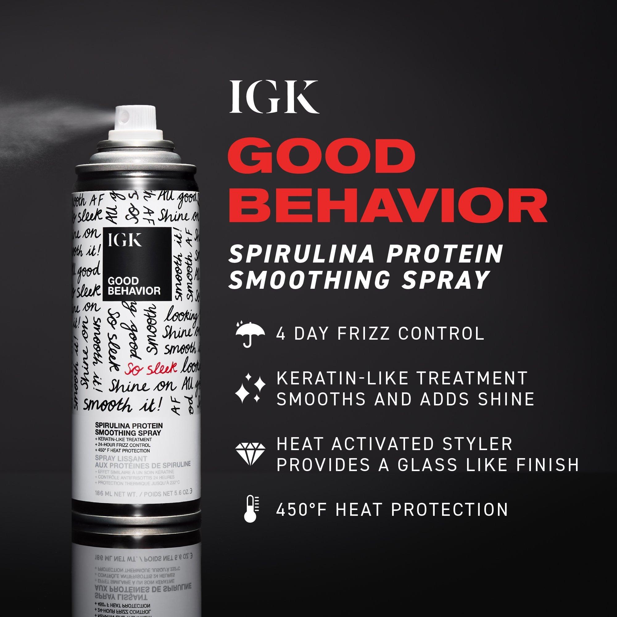 IGK Good Behavior Smoothing Spray - Thumbnail 5