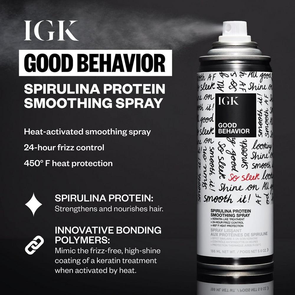 Good Behavior Spirulina Protein Smoothing Spray