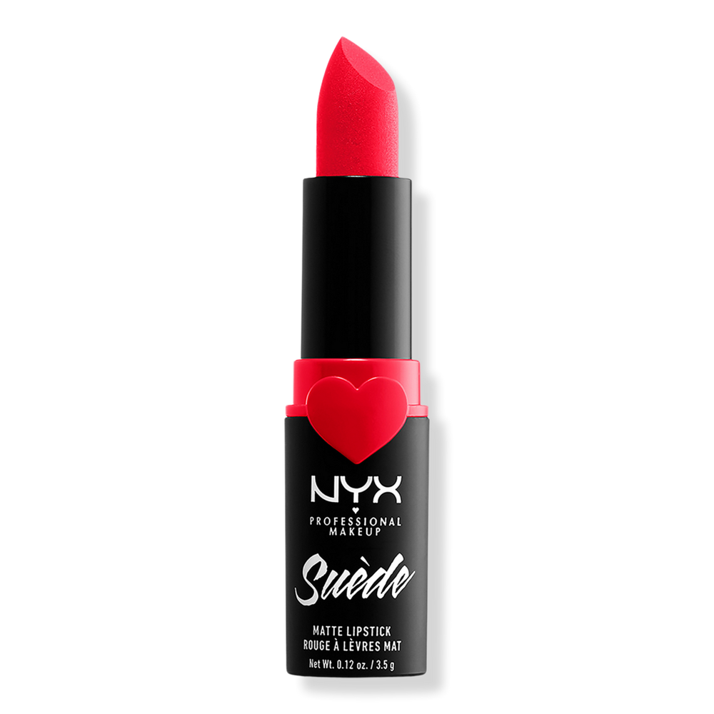 Nyx Professional Makeup Suede Matte Lipstick Lightweight Vegan Lipstick - Kitten Heels In Red