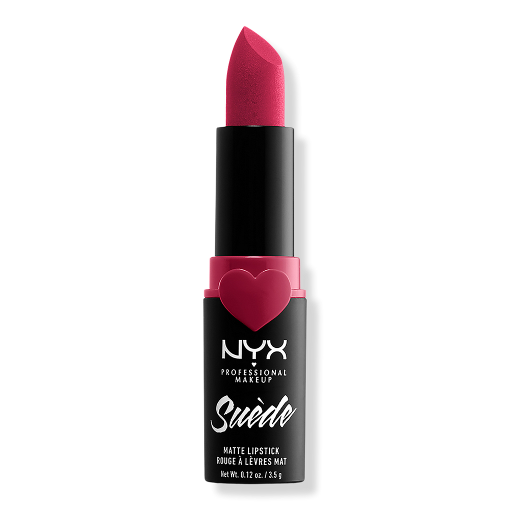 Nyx Professional Makeup Suede Matte Lipstick Lightweight Vegan Lipstick - Cherry Skies