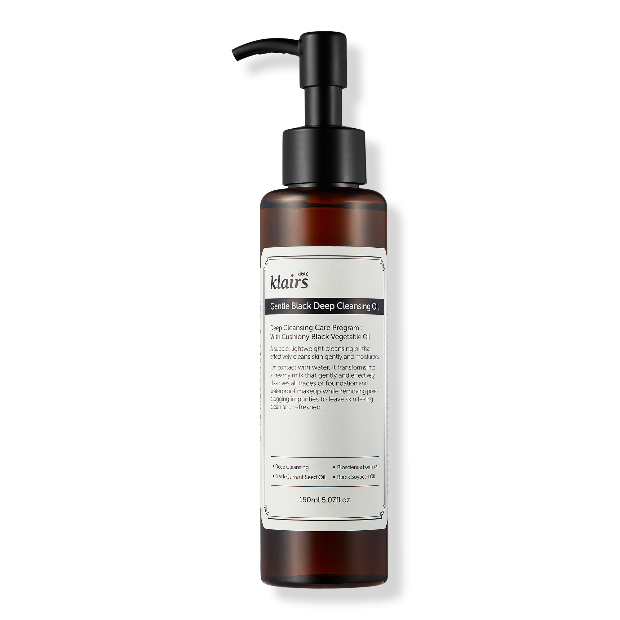 Klairs Gentle Black Deep Cleansing Oil #1