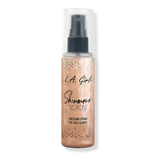 Who loves to sparkle? I used rose gold shimmer setting spray from