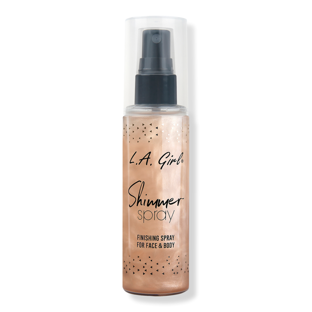 L.a. Girl Illuminating-glow Makeup Setting Spray - Rose Gold In Gold