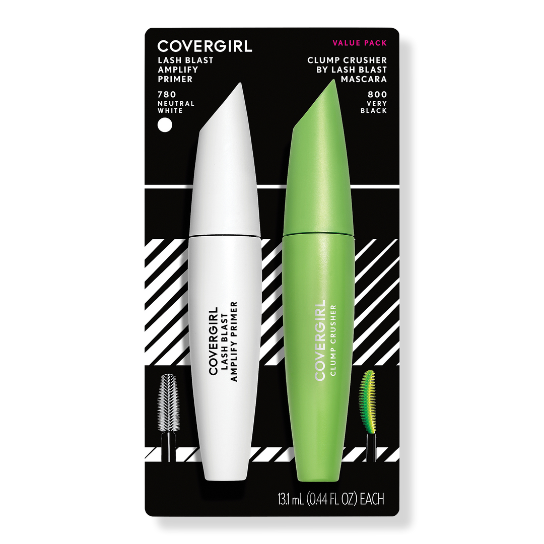 CoverGirl Clump Crusher + Lash Blast Amplify Eyelash Primer Pack #1