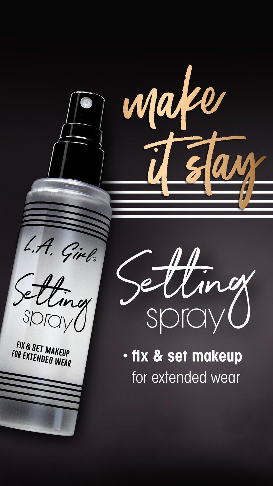 L.A. Girl Lock-In Setting Spray - Thumbnail 3