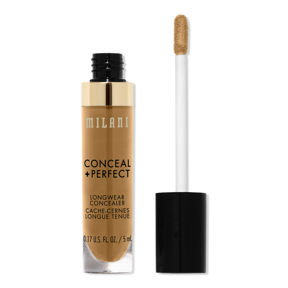 Milani Conceal + Perfect Longwear Concealer - Deep Tan In Brown