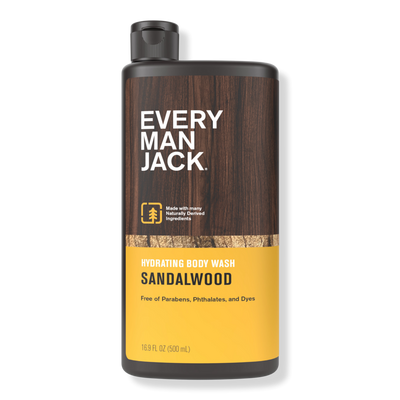 Every Man Jack Sandalwood Men's Hydrating Body Wash