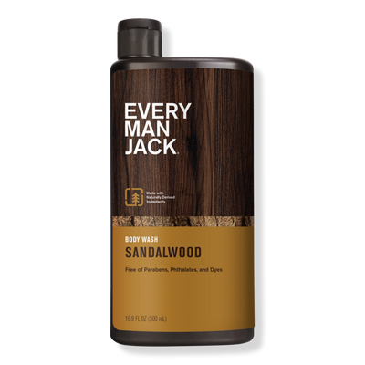 Every Man Jack Sandalwood Men's Hydrating Body Wash