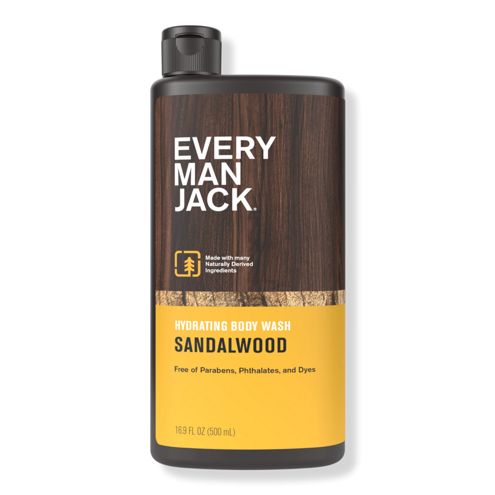 Every Man Jack Sandalwood Men's Hydrating Body Wash