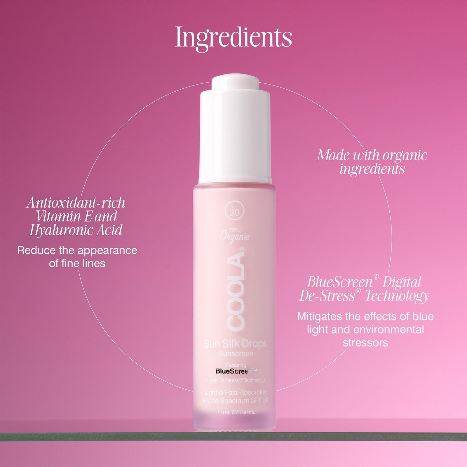 Full Spectrum 360° Sun Silk Drops Organic Sunscreen SPF 30
