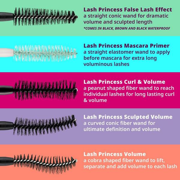 Máscara de pestañas Lash Princess efecto pestañas postizas a prueba de agua 7