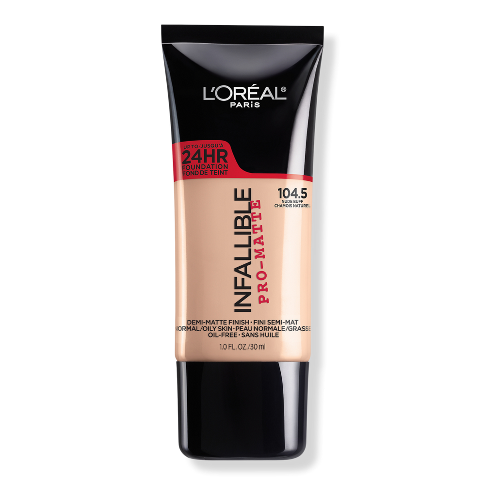L'oreal Infallible Pro-matte Liquid Longwear Foundation - 104.5 Nude Buff