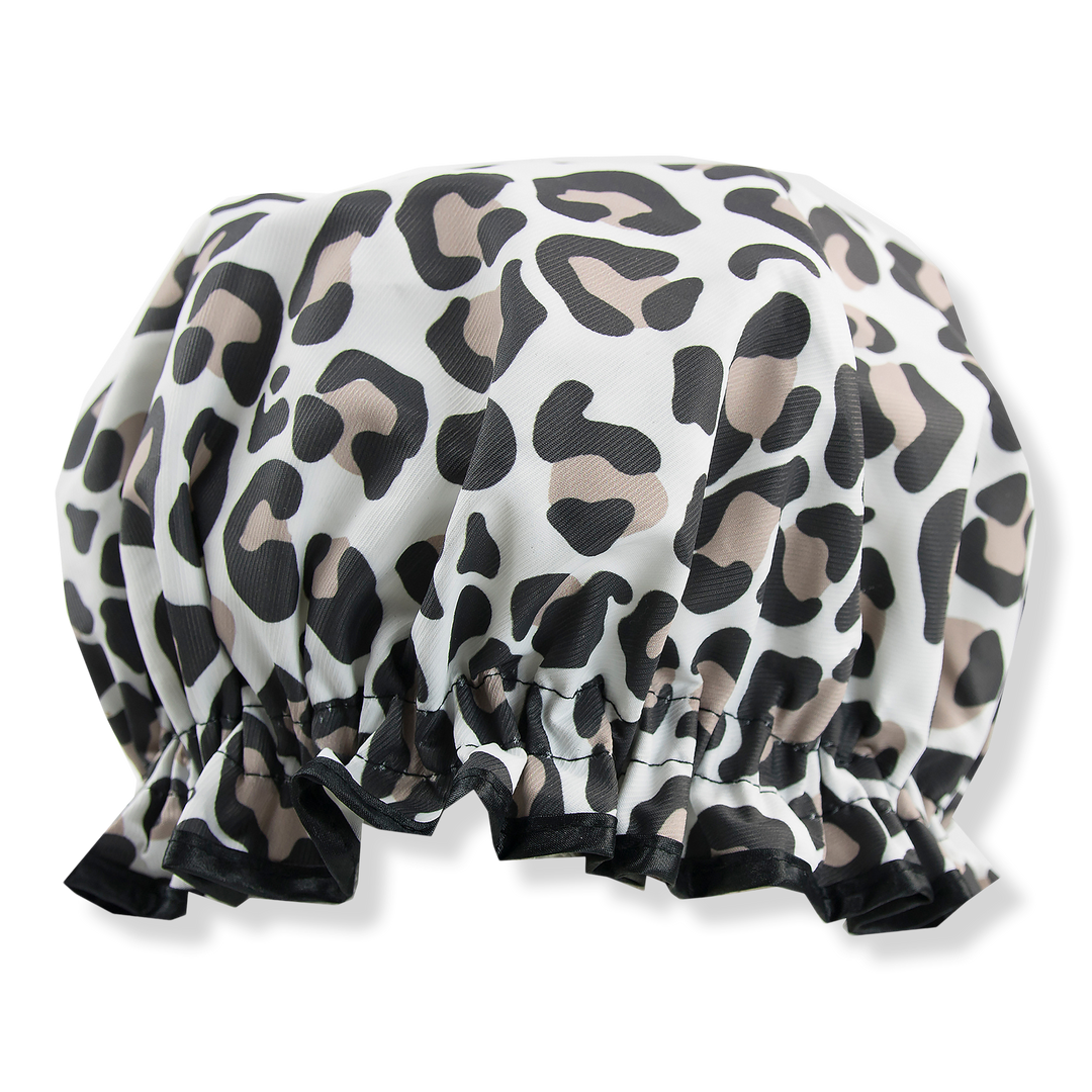 The Vintage Cosmetic Company Leopard Print Shower Cap #1