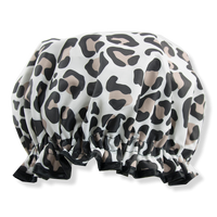 Leopard Print Shower Cap