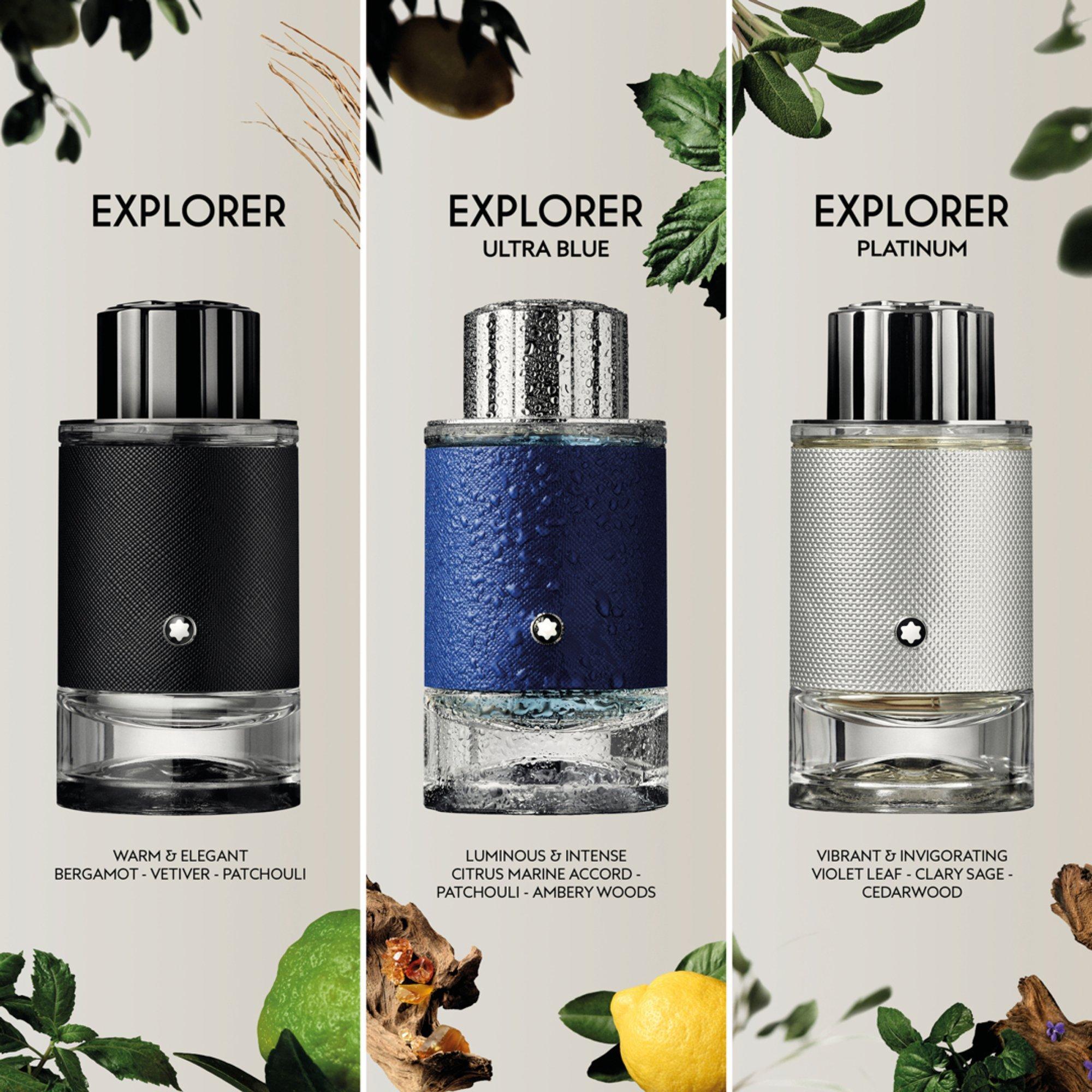 Mont Blanc Explorer Eau De Parfum Für Männer – 3.3 Oz / 100 Ml