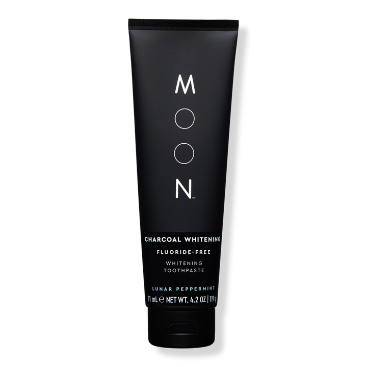 Moon Charcoal Whitening Fluoride-Free Stain Removal Toothpaste #1